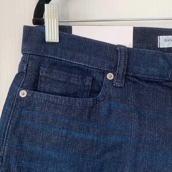 BANANA REPUBLIC Roll-up Premium Jean Shorts Size 29 New With Tag - Picture 3 of 12